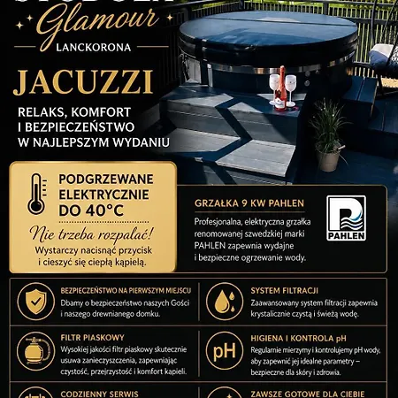 Villa Lanckoronska Stodola Glamour-prywatne Spa,balia I Sauna