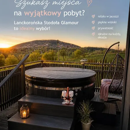 Lanckoronska Stodola Glamour-prywatne Spa,balia I Sauna * Lanckorona